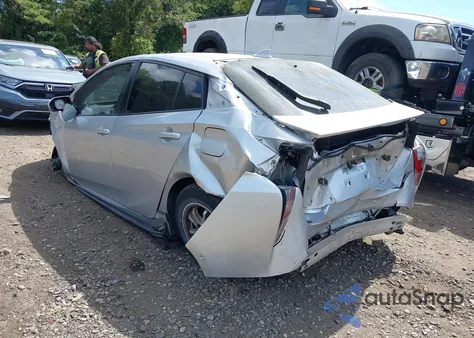 2018 Toyota Prius Two из США, поврежденный, VIN JTDKBRFU6J3072810